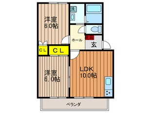 ローレルハイツの物件間取画像